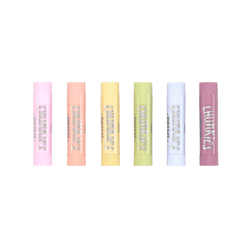 Farba w kredce, 6 szt., pastelowe kolory