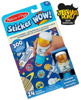 Sticker WOW, astronauta