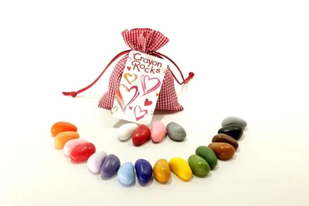 Kredki Crayon Rocks VALENTINE bag - 20 kolorów