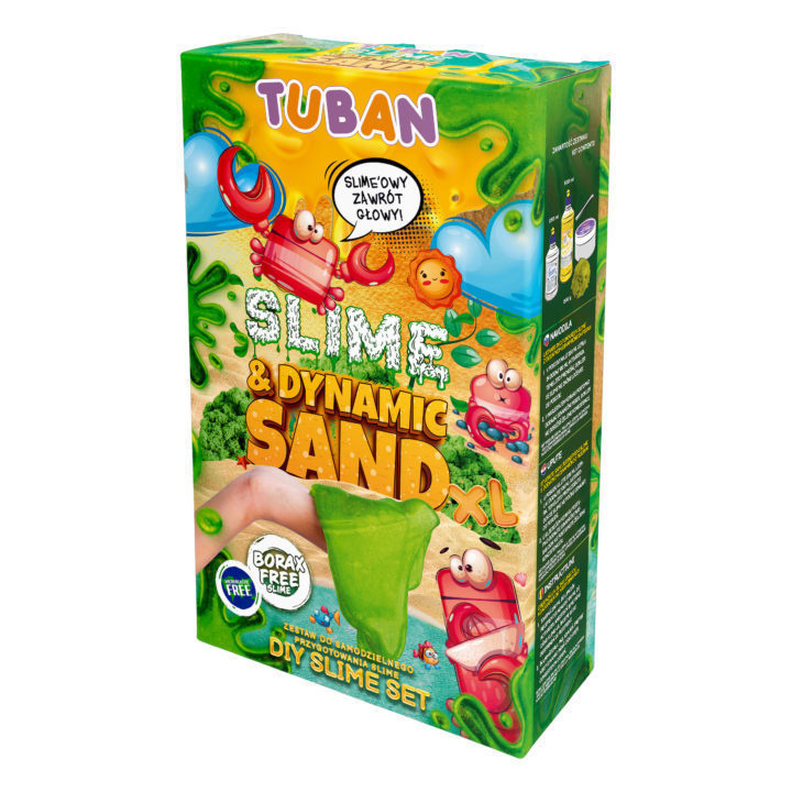 ZESTAW – DIY TUBAN SLIME & DYNAMIC SAND XL
