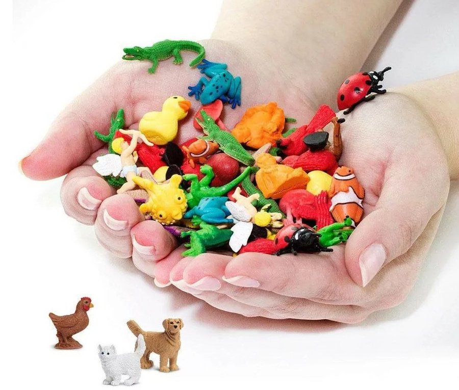 Mini Zwierzęta wiejskie. Zestaw Figurek Safari Ltd