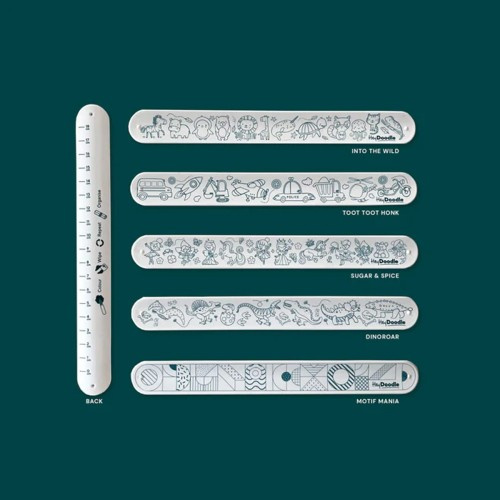 Bransoletka Samozaciskowa do Kolorowania. Dinozaury. 