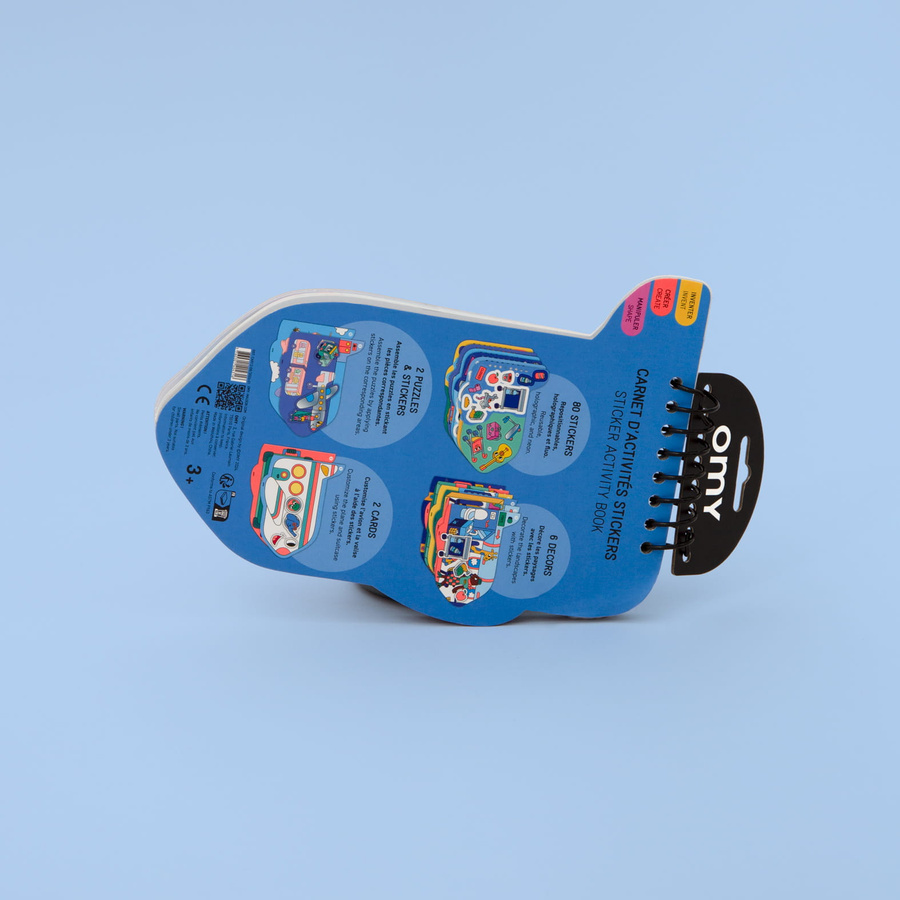 ZESZYT KREATYWNY Z NAKLEJKAMI - VROOM