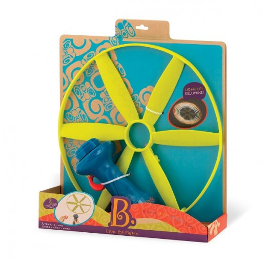 LATAJĄCE ŚMIGŁO–DYSK z kolorowym światłem