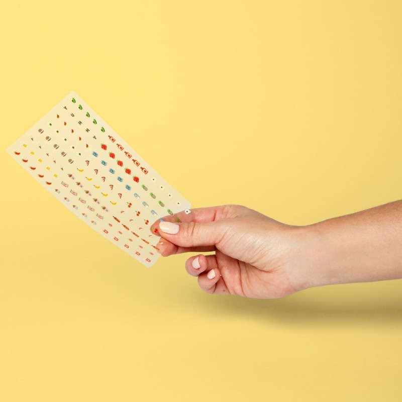 NAKLEJKI NA PAZNOKCIE YUMMY - 120 SZTUK