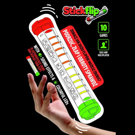 Stickflip - zabawka zręcznościowa zliczająca obroty