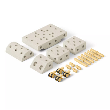 MODU ApS - Zestaw Explorer Set, Sand Grey