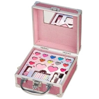 Souza! Walizka z kosmetykami do makijażu z lusterkiem dla dzieci zestaw 18 el.