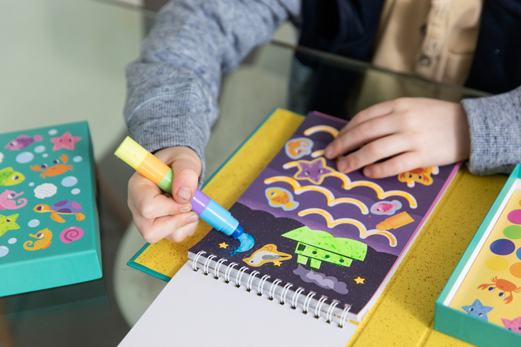 Tiger Tribe Kredkowe Przygody - Plaża - Tiger Tribe 