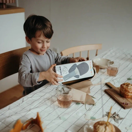 Kidywolf - KIDYMIC-BU - mikrofon karaoke - niebieski