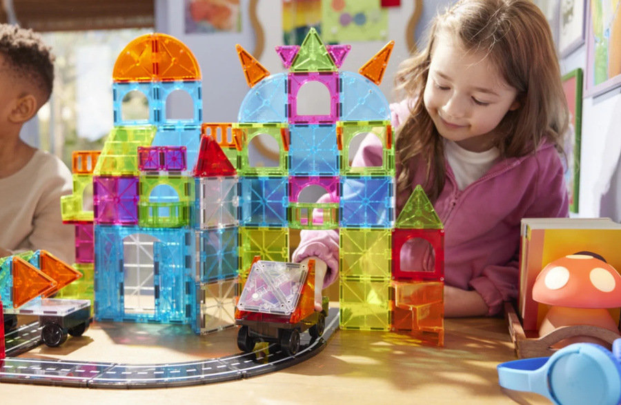 MAGNA-TILES® Klocki Magnetyczne City Center 110 el.