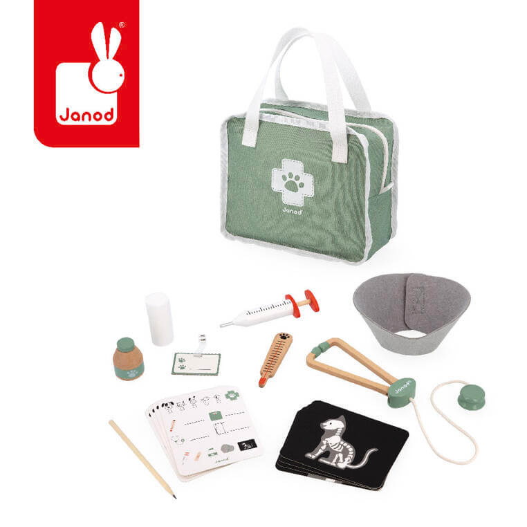 ZESTAW WETERYNARZA Z 10 AKCESORIAMI