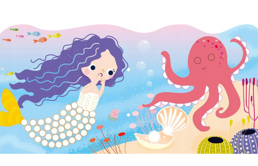 Moja pierwsza książka z mozaikami - Syrenki