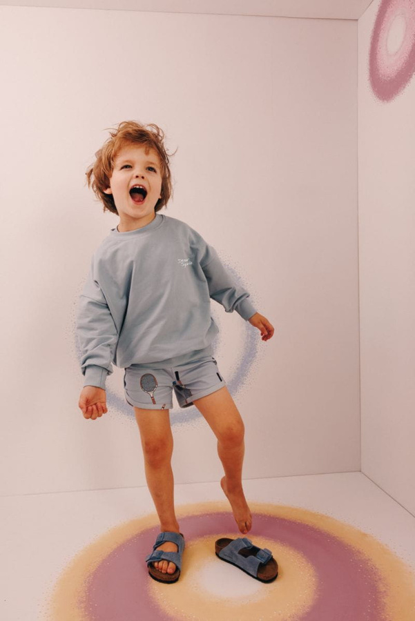 8 TENNIS BLUE / SPORTY SHORTS - 98-104