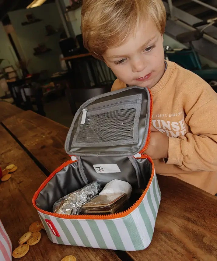 Hello Hossy Lunchbox Maxi Green Stripes
