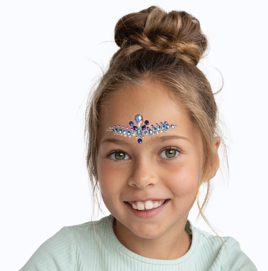 Kryształowe tatuaże samoprzylepne,