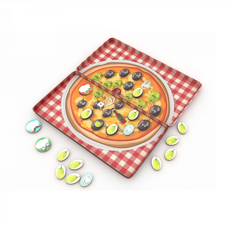 Gra magnetyczna The Purple Cow - Pizza Race