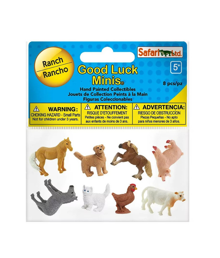 Mini Zwierzęta wiejskie. Zestaw Figurek Safari Ltd