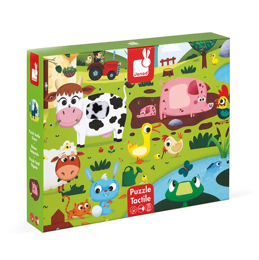 Farma, puzzle sensoryczne, 20 elementów