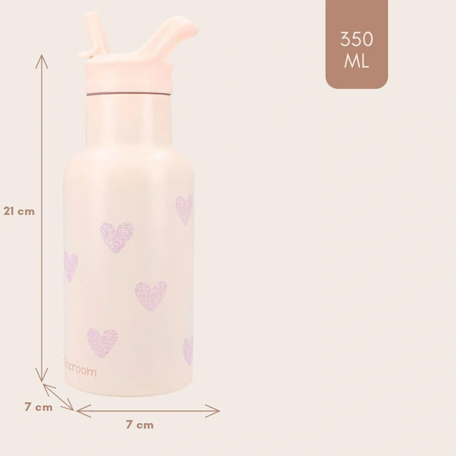 Butelka bidon 350 ml KIDZROOM Magical Heart