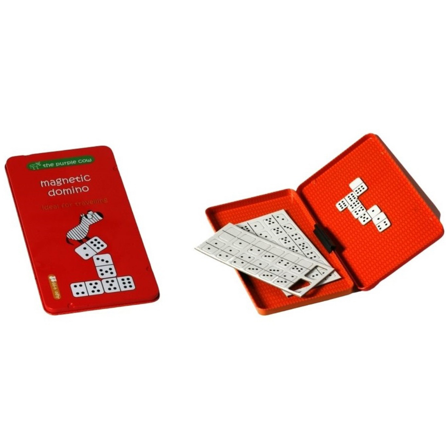 Podróżna gra magnetyczna The Purple Cow - Domino
