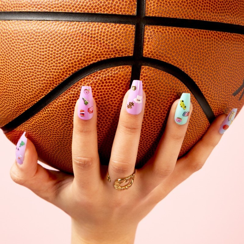 NAKLEJKI NA PAZNOKCIE NYC - 120 SZTUK