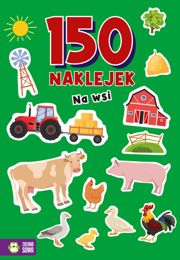 150 naklejek. Na wsi
