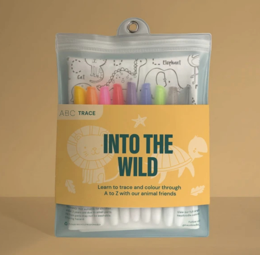 Duża mata silikonowa do kolorowania A3, Zwierzęta