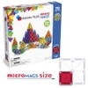 MAGNA-TILES® Klocki Magnetyczne COMBO microMAGS 46 el. 816 - uniwersalny MAGNA-TILES