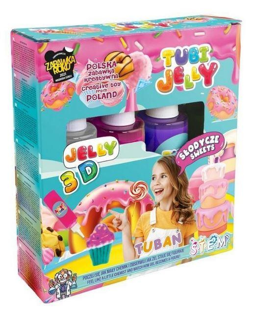 TUBI JELLY_ZESTAW SŁODYCZE 3 KOLORY