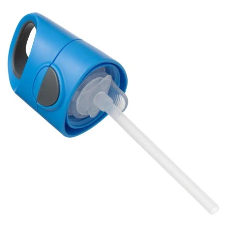 Butelka tritanowa ze słomką 450 ml, Blue Slate, b.box