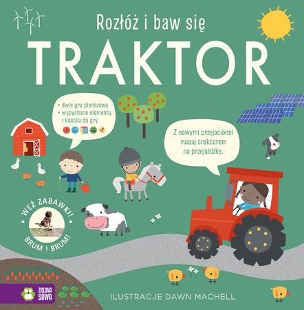 Rozłóż i baw się - traktor. Zielona Sowa