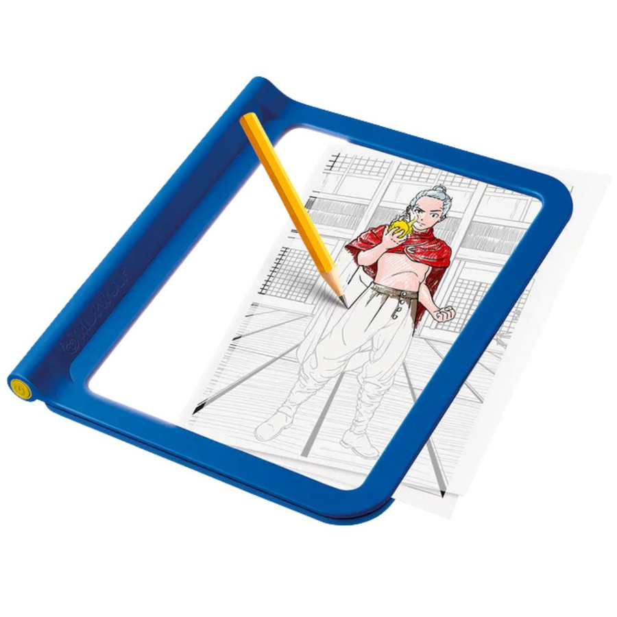 Kidywolf - K-DRAW-PRO-BU MANGA - tablet rysunkowy - niebieski