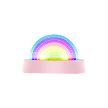 Lalarma, rainbow lamp, pink