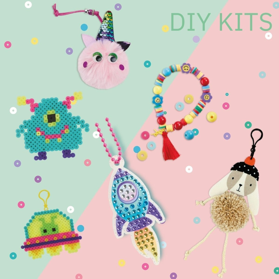 Zestaw kreatywny Craft Kit Apli Kids - Wełniane Motyle