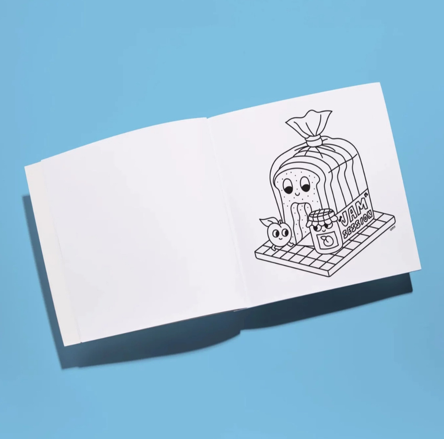 KOLOROWANKA COZY ART - SUPER MARKET