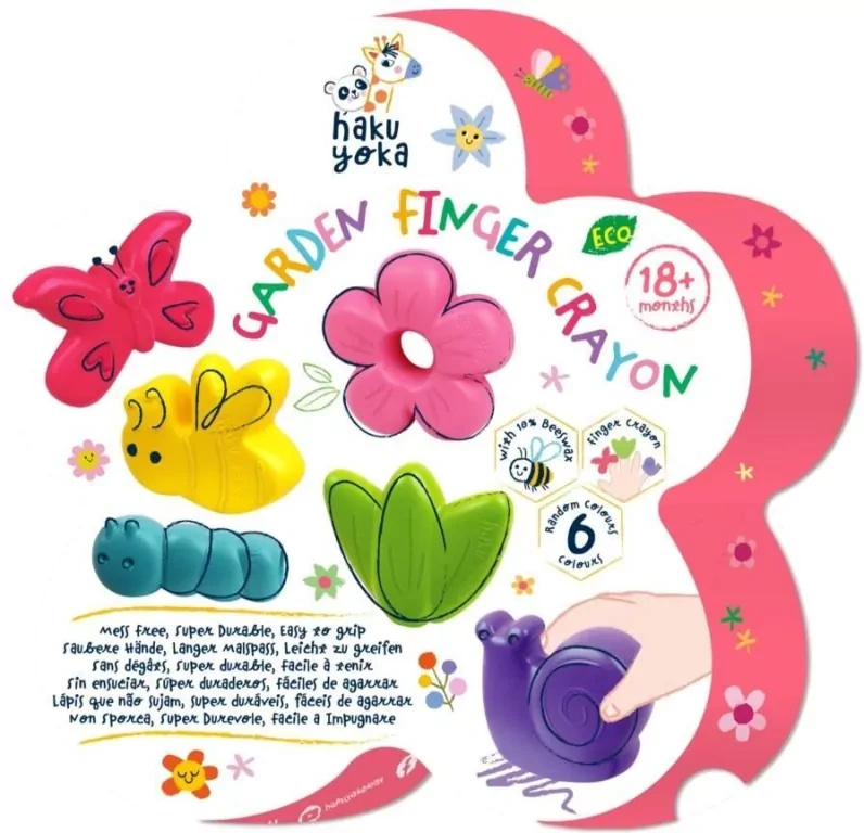 Kredki na palce - Ogród