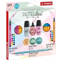 STABILO 35pcs Pastellove Set cardboard