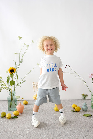 T-Shirt Jersey GOTS Little Gang milky - 110/116. 4-6 years - Lassig 