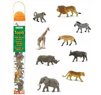 Zwierzęta Południowej Afryki, Zestaw Figurek w Tubie