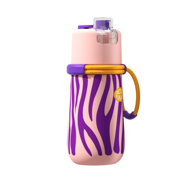 Bidon ze spryskiwaczem (Różowy)