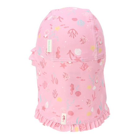 Little Dutch Czapeczka kąpielowa przeciwsłoneczna Ocean Treasures - rozm. 2