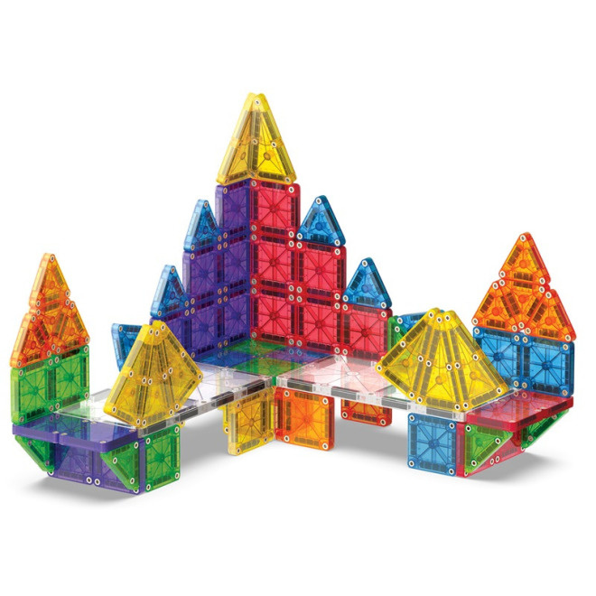 MAGNA-TILES® Klocki Magnetyczne microMAGS 70 el. 