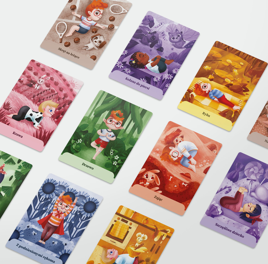 Yogimi Karty do jogi dla dzieci