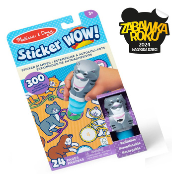 Sticker WOW Kotek