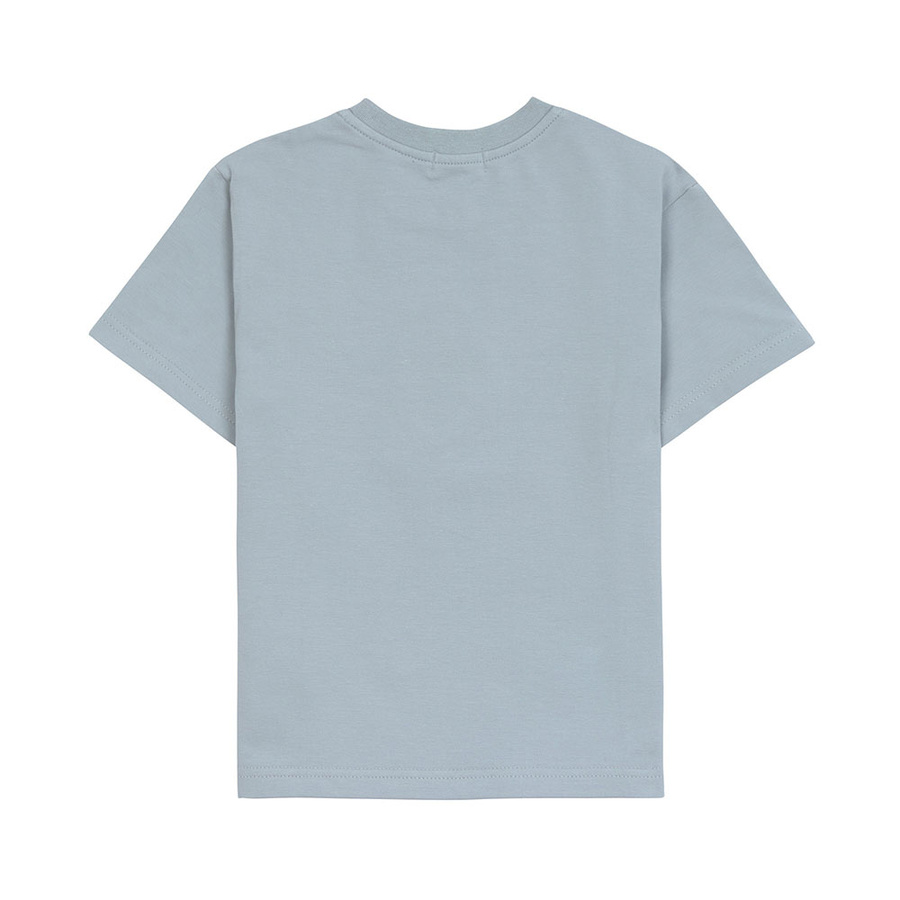 T-Shirt Jersey GOTS Lemon light blue - 74/80. 7-12 miesięcy - Lassig
