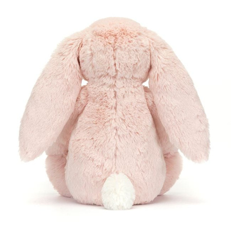 Króliczek z Kwiecistymi Uszami Pudrowy Róż „Cherry” 31 cm