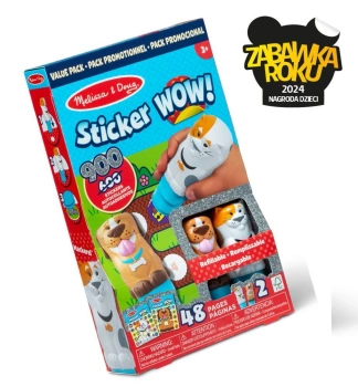 Sticker WOW Zestaw Piesek i Kotek