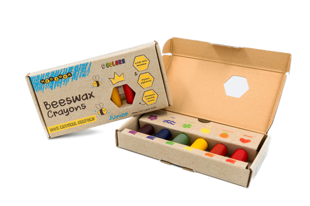 Madenka Junior, Kredki z wosku pszczelego 6 kolorów