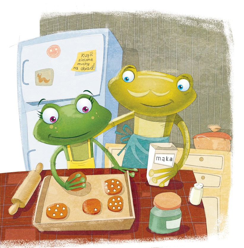 Kolejne emocje i rozterki żabki Amelki